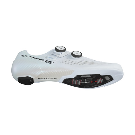 Buty Shimano SH-RC903 — szosa, White, SPD-SL (3-śrub), rozmiar 42.5