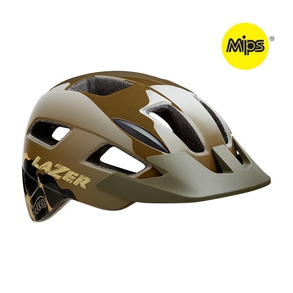 Kask Lazer Gekko Dark Green Camo + MIPS