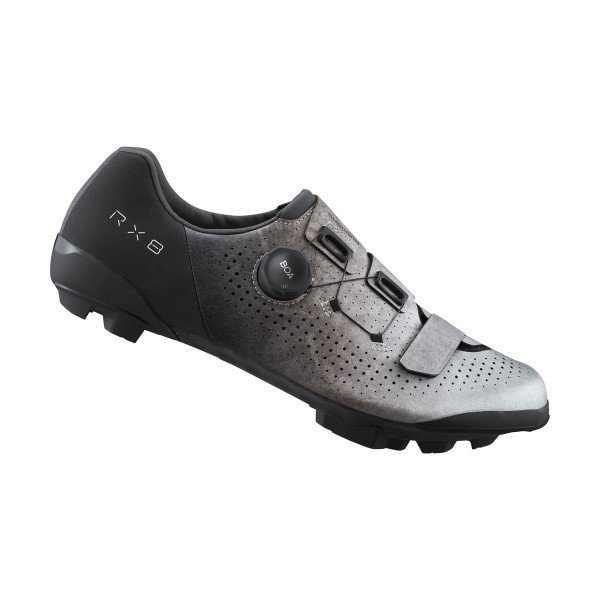 Buty Shimano SH-RX801 — gravel, Silver, SPD (2-śrub), rozmiar 45