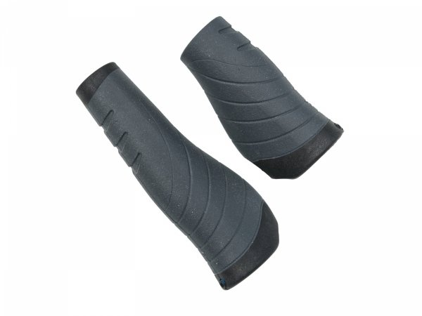 Chwyty rowerowe Voxom Grips GR7 — czarne, 135/92 mm
