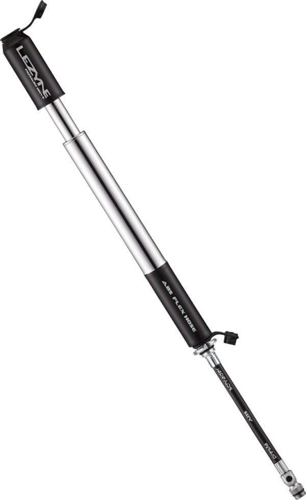 Pompka ręczna Lezyne CNC Pressure Drive Small — niebieska (blue), 120 PSI