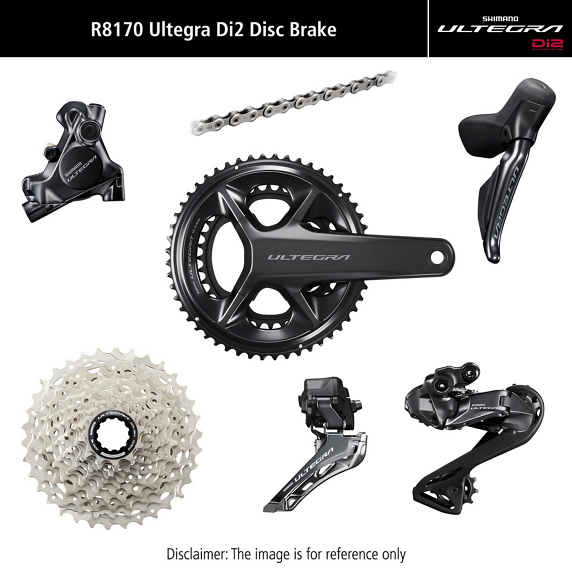 Grupa Shimano Ultegra Di2 R8170 — 175 mm 52/36T 11-34T (2×12)