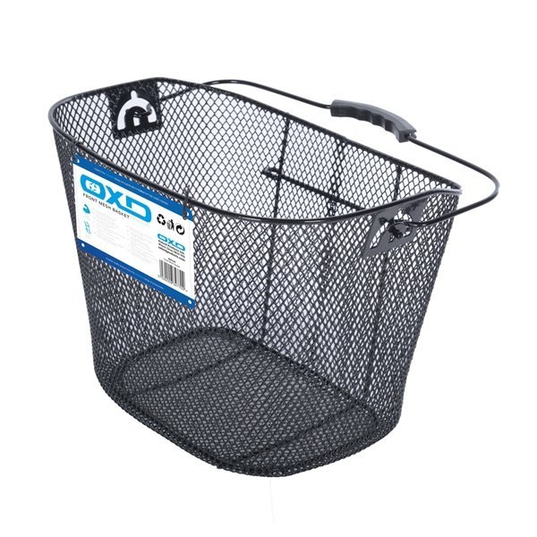 Kosz przedni metalowy OXC czarny