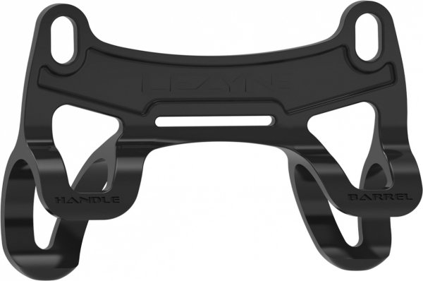 Pompka ręczna Lezyne Grip Drive HP Medium — czarna, 120 PSI (23,1 cm)