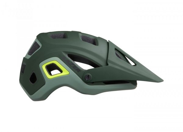 Kask Lazer Impala Matte Dark Green F-Yellow roz.M 
