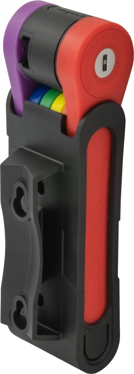 Zapięcie składane Voxom Foldylock Compact — czarne, 85 cm