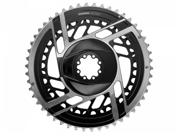 Zestaw tarcz SRAM RED AXS E1 48/35T Direct Mount — czarno-srebrny