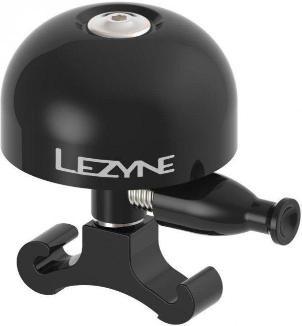 Dzwonek rowerowy Lezyne Classic Brass Bell M All Black — czarny