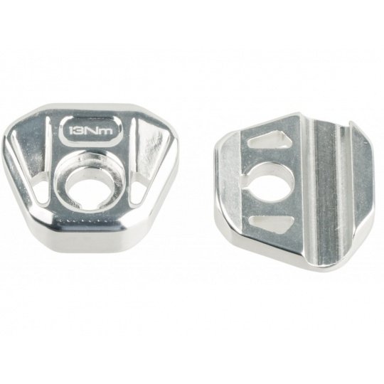 Jarzmo Sztycy PRO Single Bolt Srebrne (7x9,3mm)