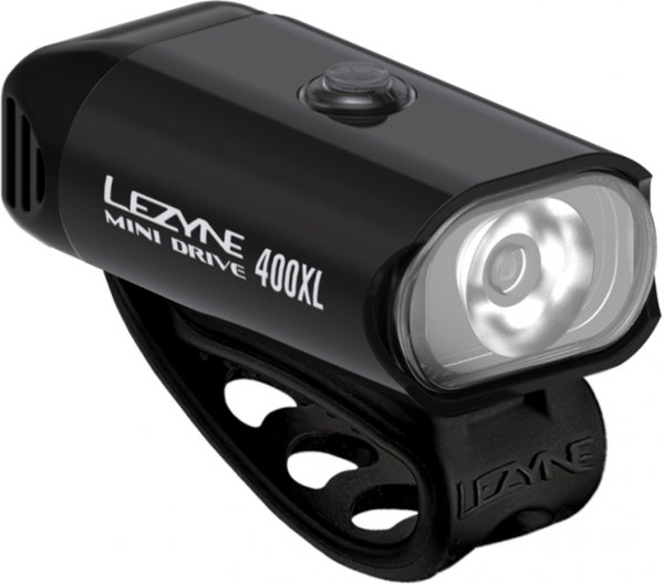 Lampka przednia Lezyne Mini Drive 400XL — czarna