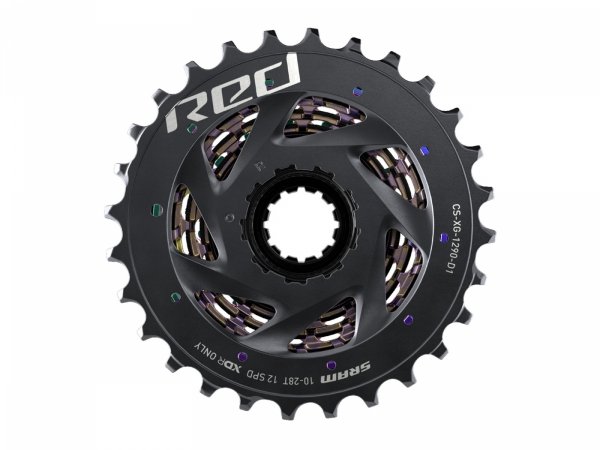Kaseta SRAM RED XG-1290 D1 12-rz 10-28T Rainbow — XDR