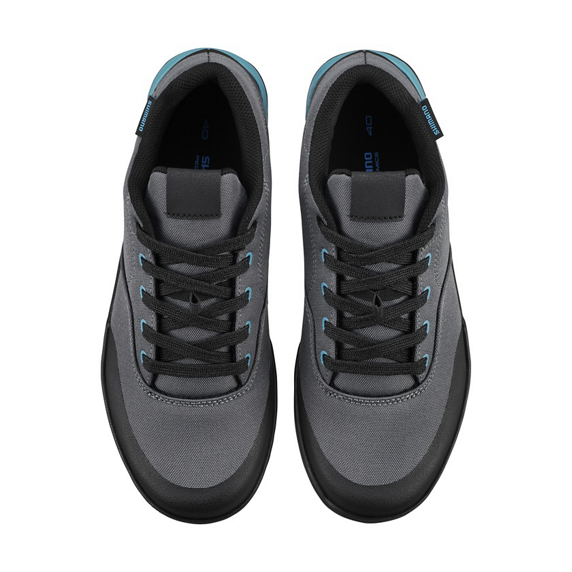 Buty MTB/Gravel Shimano SH-GF400 W — Grey (szare), rozmiar 42 (platformy/flat, damskie)