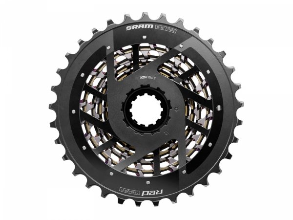 Kaseta SRAM RED XG-1290 E1 10-33T 12-rzędowa — Rainbow (XDR, X-DOME)