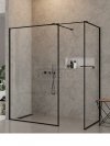 NEW TRENDY - Kabina Walk In New Modus BLACK 130x90x200 EXK-0286