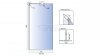 REA Kabina ścianka WALK-IN AERO N TRANSPARENT 70cm szkło 8mm 
