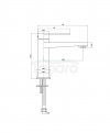 LAVITA Bateria umywalkowa Cetus Chrome