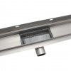 AQUALINE Odpływ liniowy przyścienny 2w1 ze stałym syfonem 80cm LS04800