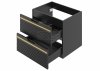 MEGSTYL VESPER-02 Szafka pod umywalkę 60cm czarny mat  VESPER-0000-0005993