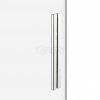 NEW TRENDY Kabina prysznicowa przyścienna drzwi przesuwne SOFTI 100x80x200 EXK-3935