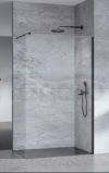 NEW TRENDY Kabina walk-in NESTA 80x200 black K-1715