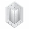 NEW TRENDY Kabina prysznicowa Avexa Gold Shine XR 80x80x200 , podwójne drzwi EXK-6810