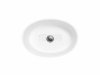 BESCO Uniqa umywalka wolnostojąca + kilk-klak biały 32 x 46 x 84 #UMD-U-WOW