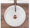 REA - Umywalka nablatowa SAMI Brush Rose Gold