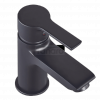INVENA - Bateria umywalkowa BRALOS czarna BU-07-004-A
