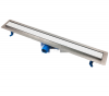 OKEDA Odpływ liniowy PRIME LINE WHITE GLASS 100cm - białe szkło  20100.06