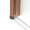 NEW TRENDY Kabina prysznicowa New Soleo Copper Brushed, pojedyncze drzwi, z dodatkową ścianką 100x120x195 K-1994
