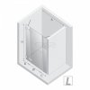 NEW TRENDY Drzwi wnękowe EVENTA COPPER SHINE PLUS 1D L 110x200 szkło czyste 8mm Active Shield 2.0 EXK-6362