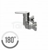 CERSANIT - Bateria natryskowa ścienna VERO Solution S951-028