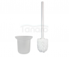 BALNEO Schowek na szczotkę WC Balneo Wall Box Brush L Tiles lewy do wbudowania w ścianę ze stali nierdzewnej pod płytkę