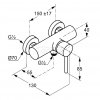 KLUDI - Bateria natryskowa BOZZ 388310576
