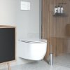 OLTENS Zestaw Oltens Holsted miska WC wisząca PureRim z deską wolnoopadająca biały 42017000