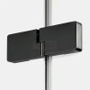 NEW TRENDY Drzwi wnękowe Eventa Black Chrome, drzwi pojedyncze 90x200 EXK-6129