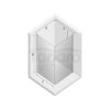 NEW TRENDY Kabina prysznicowa drzwi uchylne NEW SOLEO 90x70 D-0141A/D-0086B