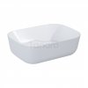 ELITA UMYWALKA NABLATOWA RENI BICOLOR 46x33 BLAT, CERAM WHITE HG/STONE MATT RE040460896120