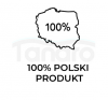 POLIMAT Wanna wolnostojąca z półką KIVI 165 x 75 cm biały mat 00647