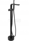 REA - Bateria Wannowa stojąca CLARK Czarna / Black