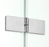 NEW TRENDY Kabina prysznicowa New Soleo, drzwi składane, pojedyncze 80x80x195 D-0148A/D-0087B LEWA