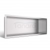 BALNEO WALL-BOX ONE Inox Półka wnękowa ze stali nierdzewnej 60x20x10 cm