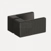 NEW TRENDY Kabina prysznicowa Avexa Black XR , podwójne drzwi 100x90x200 EXK-6920