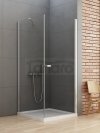 NEW TRENDY Kabina prysznicowa drzwi uchylne NEW SOLEO 90x70 D-0141A/D-0086B