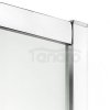NEW TRENDY Drzwi wnękowe prysznicowe przesuwne NEW VARIA 100x190 szkło 6mm PL PRODUKCJA  D-0189A