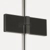 NEW TRENDY Kabina prysznicowa Avexa Black XR , podwójne drzwi 80x110x200 EXK-6912