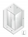 NEW TRENDY Kabina prysznicowa prostokątna drzwi przesuwne PRIME 120x80x200 