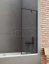 NEW TRENDY Parawan nawannowy NEW SOLEO BLACK 60x140 skrzydło pojedyncze nieruchome P-0093
