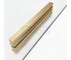 REA - Kabina Prysznicowa MONTANA Gold Brush / Złota Szczotkowana 120x90  /drzwi 120 + ścianka 90/