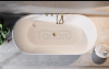 BESCO Wanna wolnostojąca Deeva 150x75 + syfon chrom #WWA-150-DCH